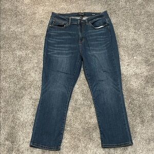 EC Judy Blue Dark Wash Capri Fit Jeans - Size 14W